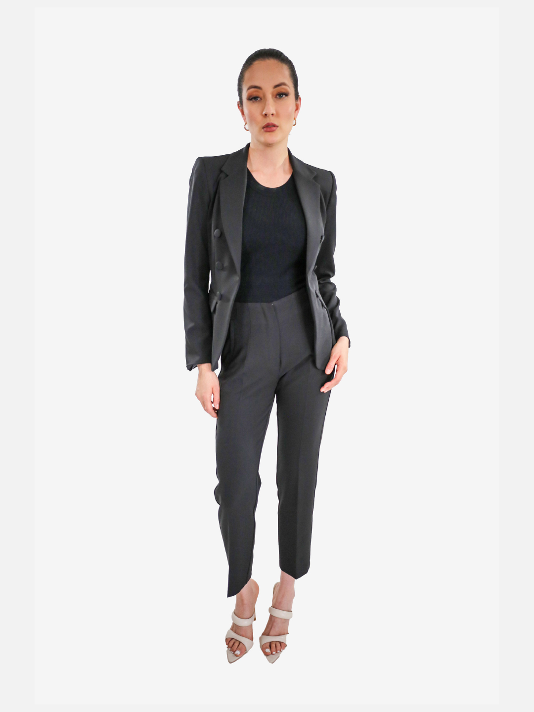 Pantalón sastre corte tubo MELLIN