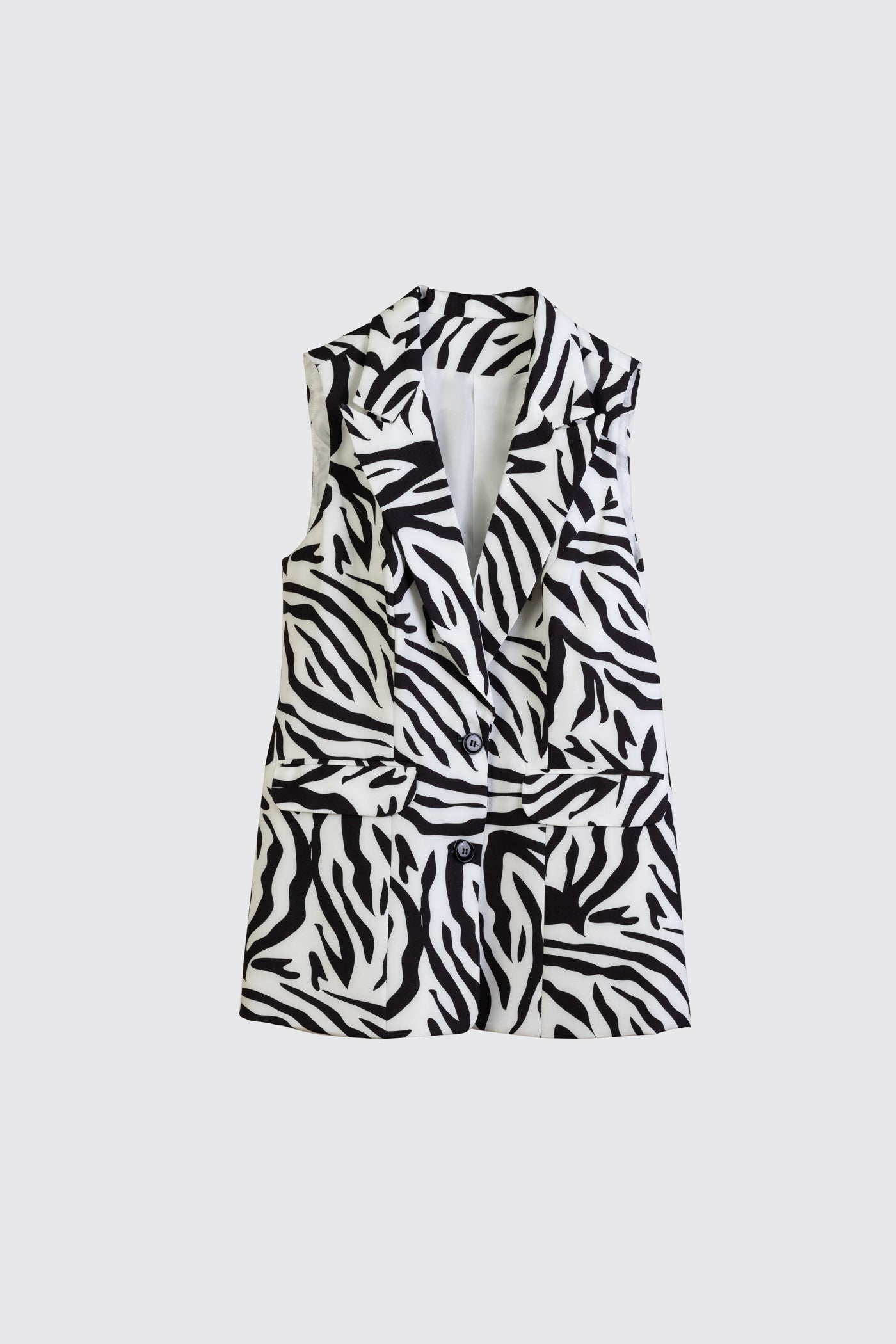 25634 CHALECO ESTAMPADO