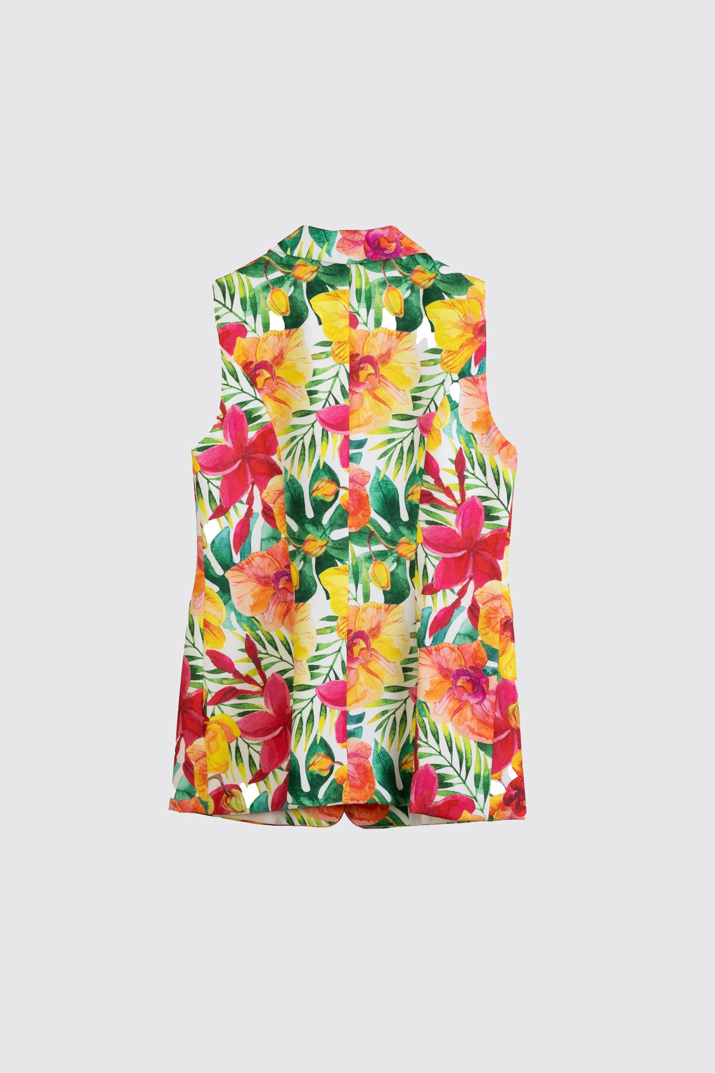 25634 CHALECO ESTAMPADO
