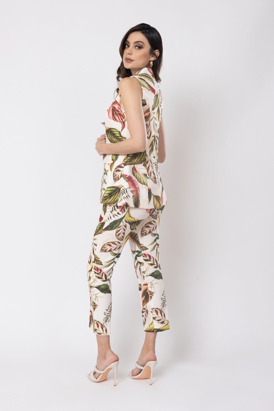 25634 CHALECO ESTAMPADO