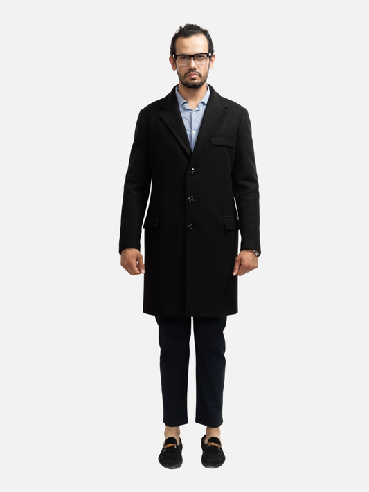 Abrigo largo hombre corte sastre