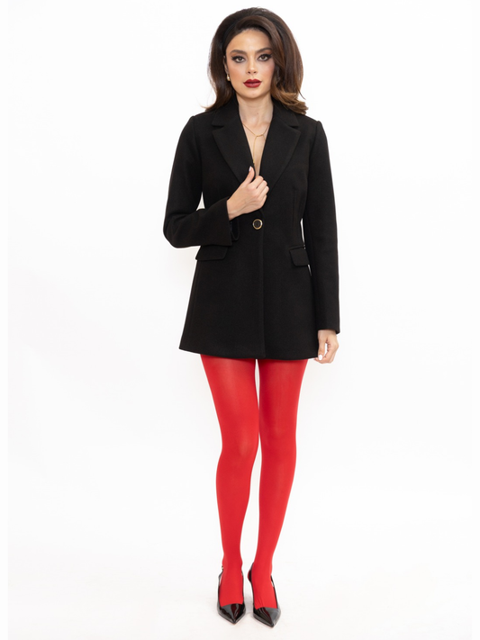 ABRIGO CORTO TIPO BLAZER 25805
