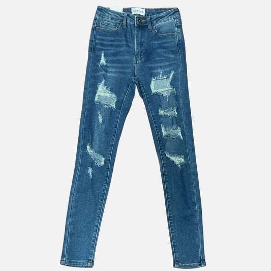 PANTALÓN RASGADO AMBAS PIERNAS